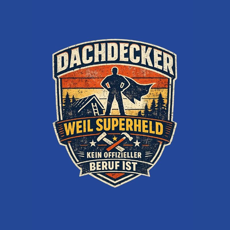 Dachdecker Superheld