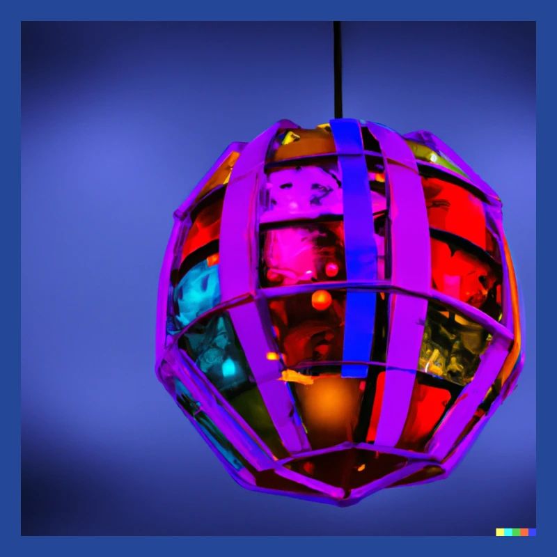 explodierende weihnachtskugel