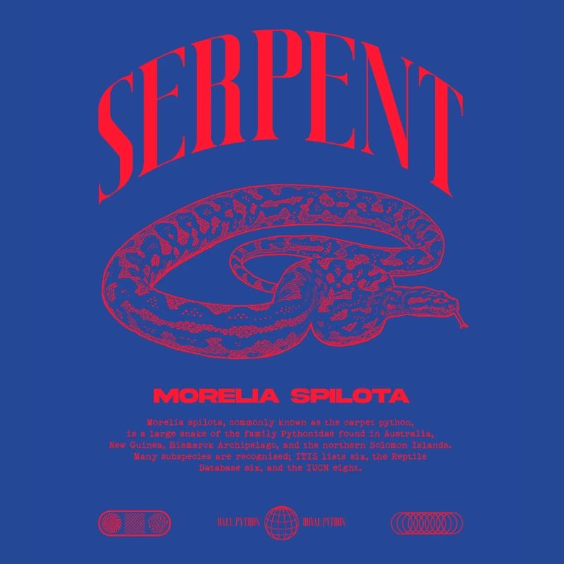Carpet Python Modern Reptile Keeper Streetwear