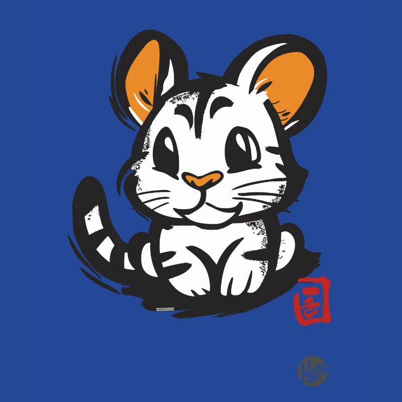 Cute Mouse Tiger Cat