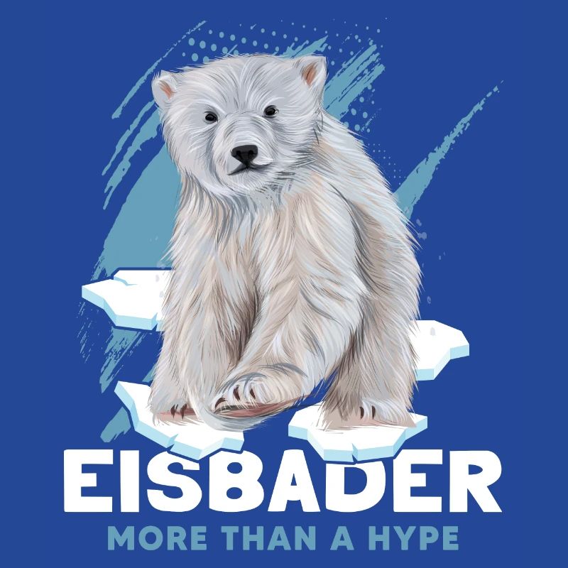 eisbaden eisbader eisbär auf eisscholle