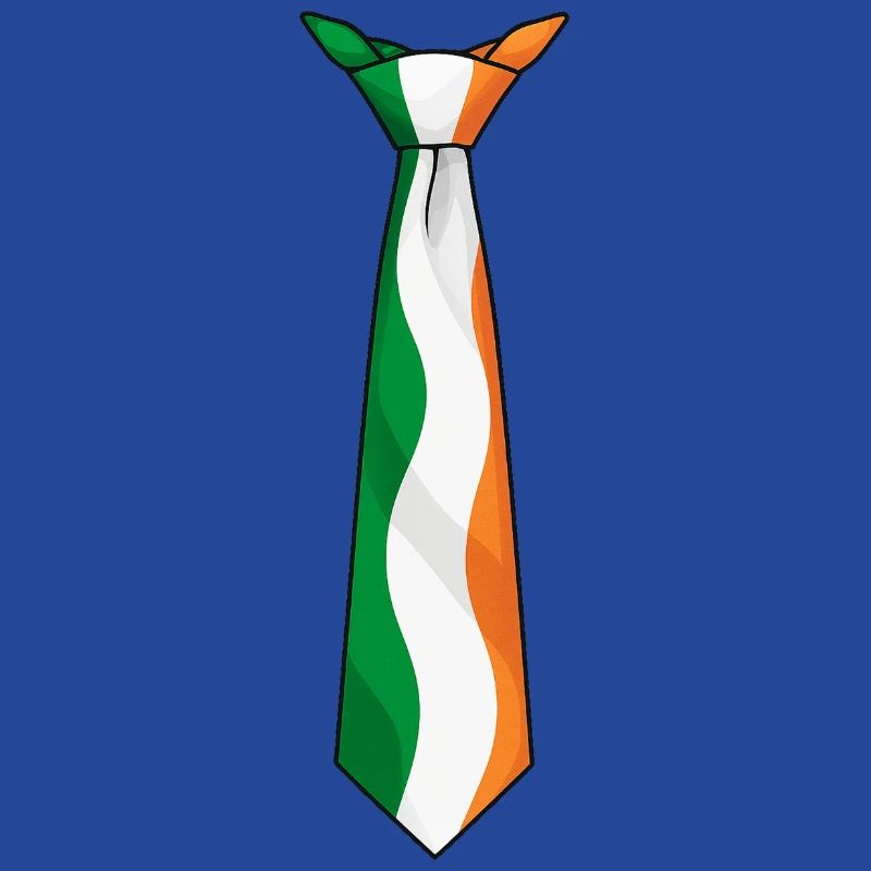 Cravate d’Irlande – Conception du drapeau