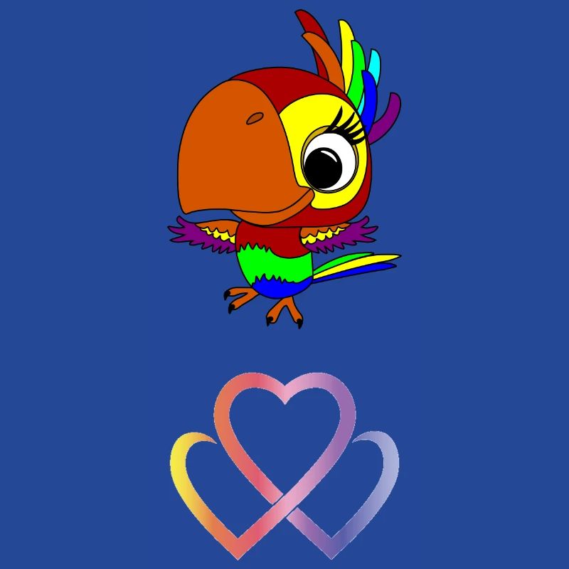 perroquet et logo