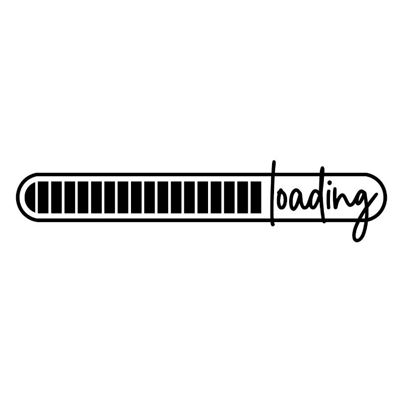Ladebalken - lädt - wird geladen - loading