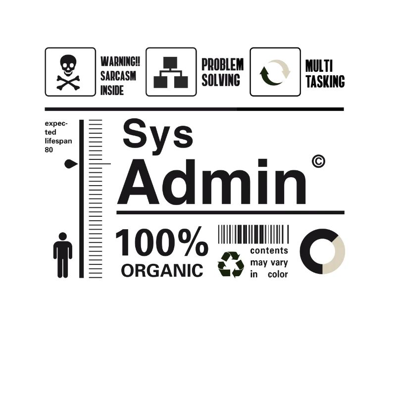 Sys Admin Pingouin Ordinateur Nerd pc Platine cpu ner