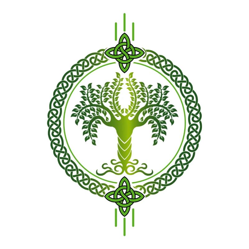 Lebensbaum, Lebensbaum, Keltisches symbol, Celtic,