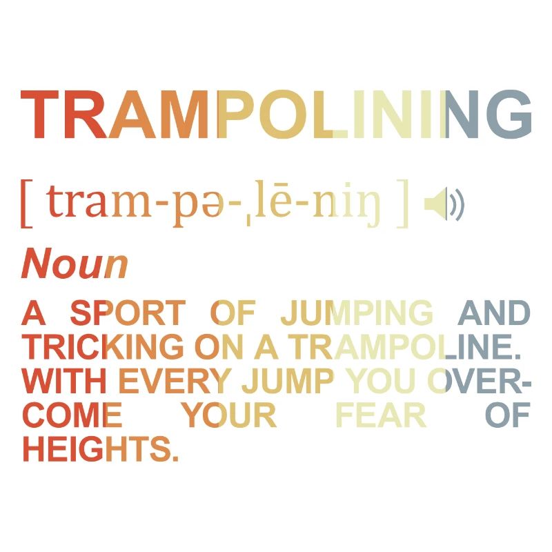 Trampoline Jumping Definition