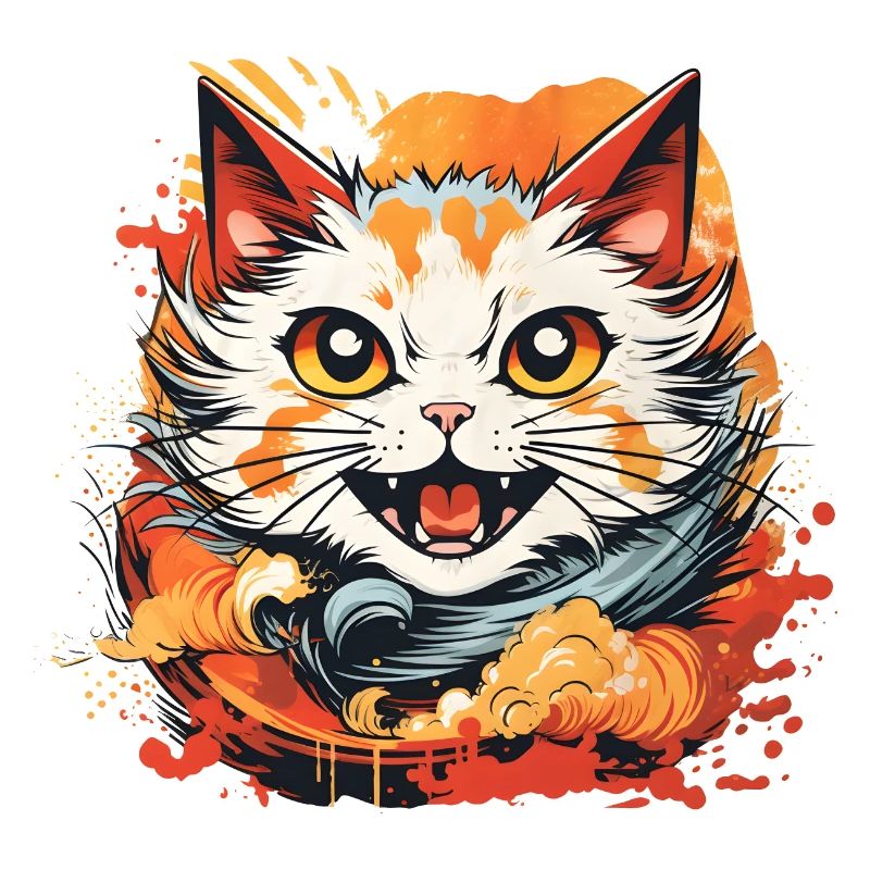 Style d’anime de chat