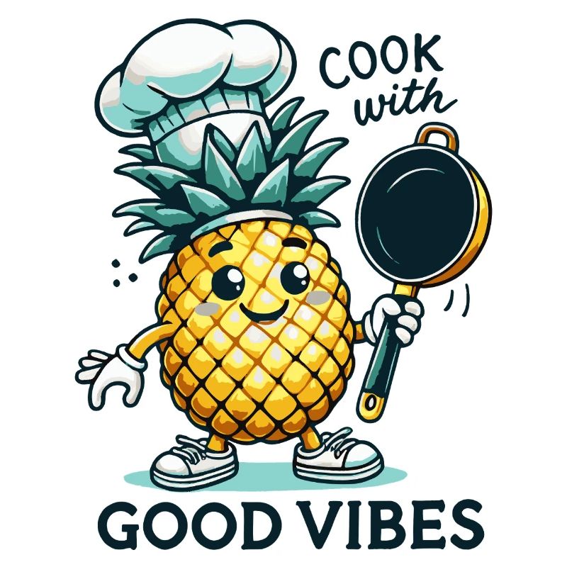 Kochen mit Freude Ananas-Chef Viel Spaß beim Kochen