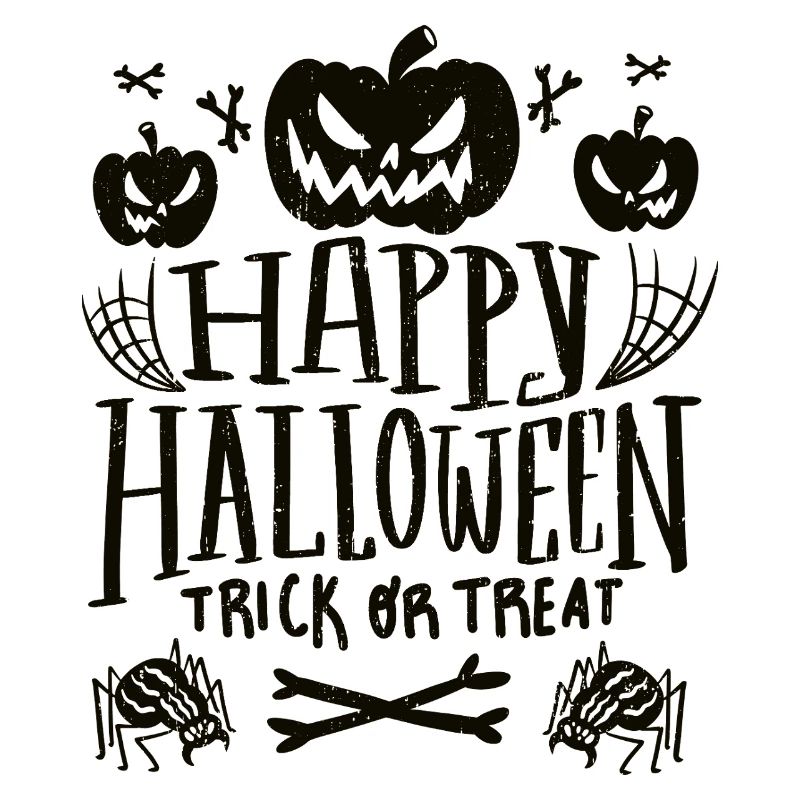 Fröhliches Halloween-Süßes oder Saures