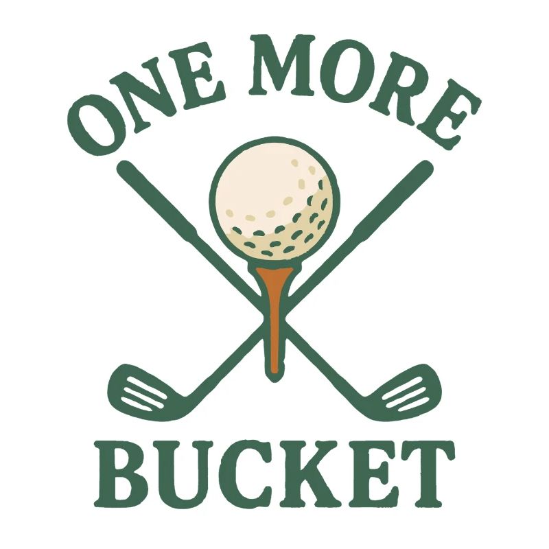 Ein weiterer Eimer Golfschläger Fun Design