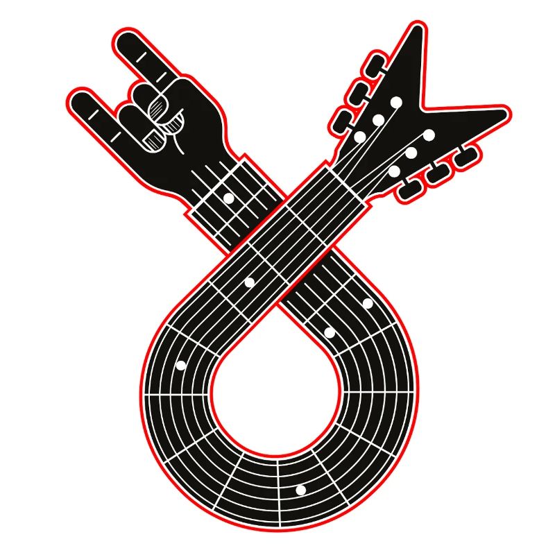 Guitar Loop with Finger Horns