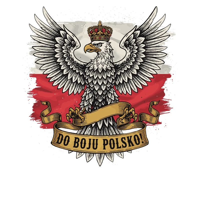For Poland Into Battle Eagle