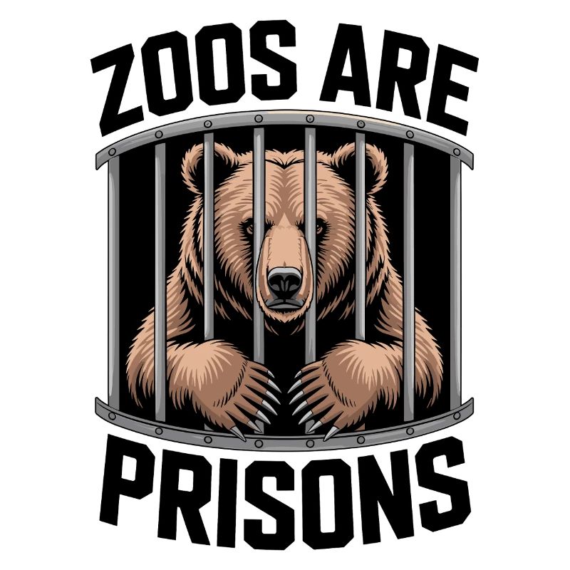 Bär hinter Gittern Motiv