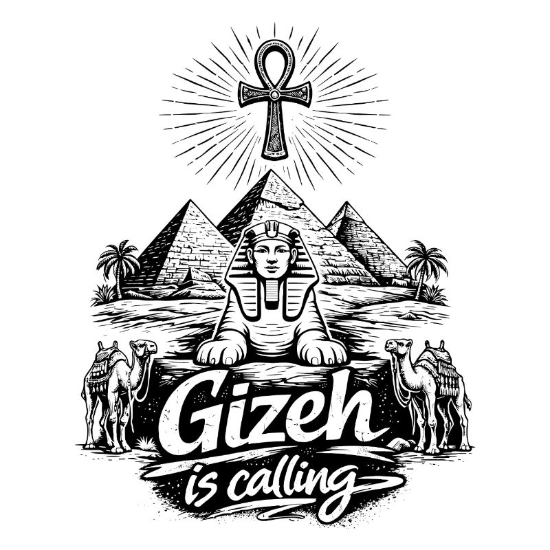 Gizeh is calling Ägypten Pyramiden Reise
