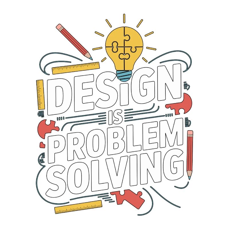 Designer Educator Design Is Problem Graphic Design