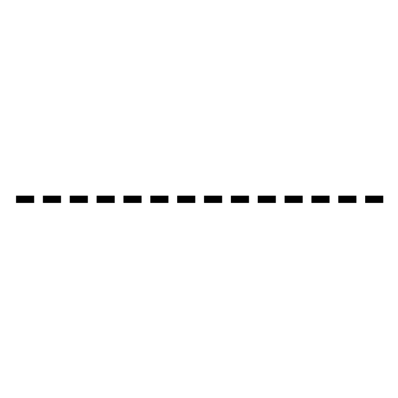 dashed line