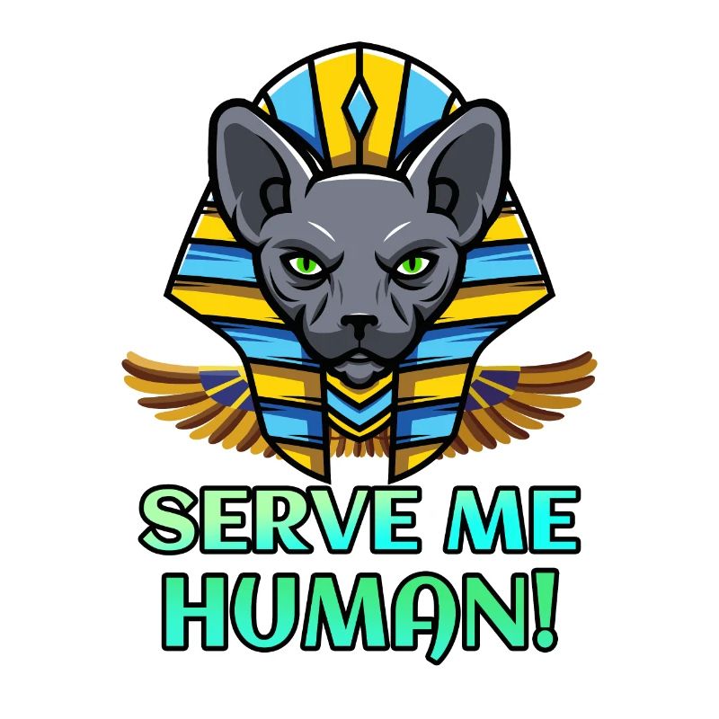 Chat Sphynx Pharaon chat égyptien