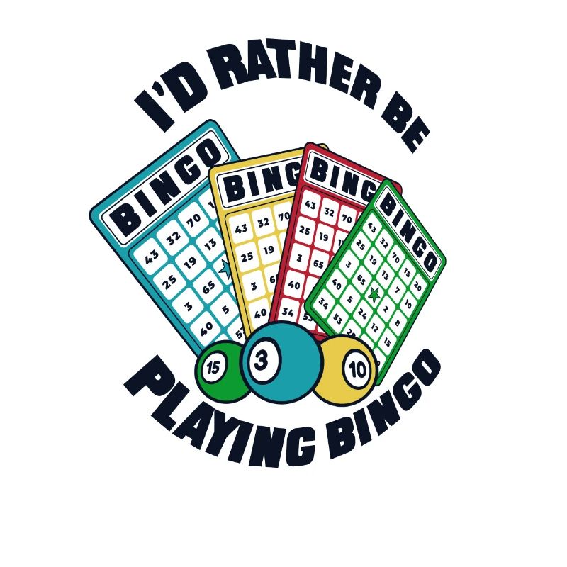 I'd Rather Be Playing Bingo Professional Caller