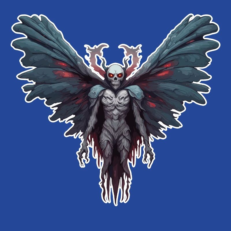 Mothman / Moth / Insect / Mythical Creature / Flutter