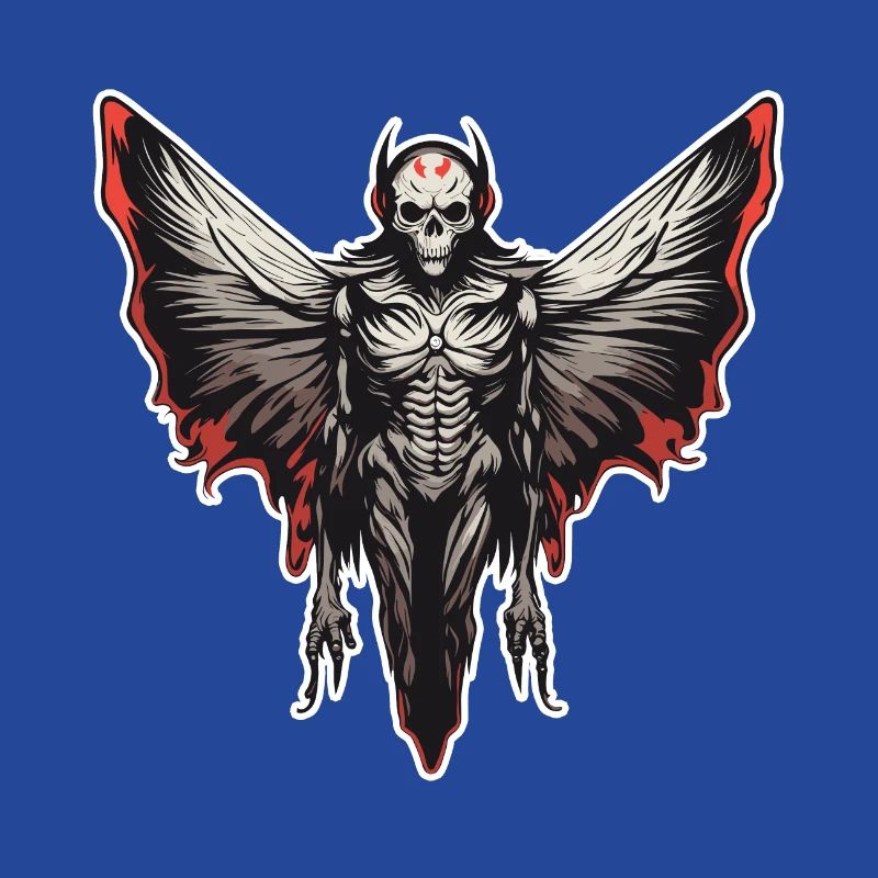 Mothman / Moth / Insect / Mythical Creature / Flutter