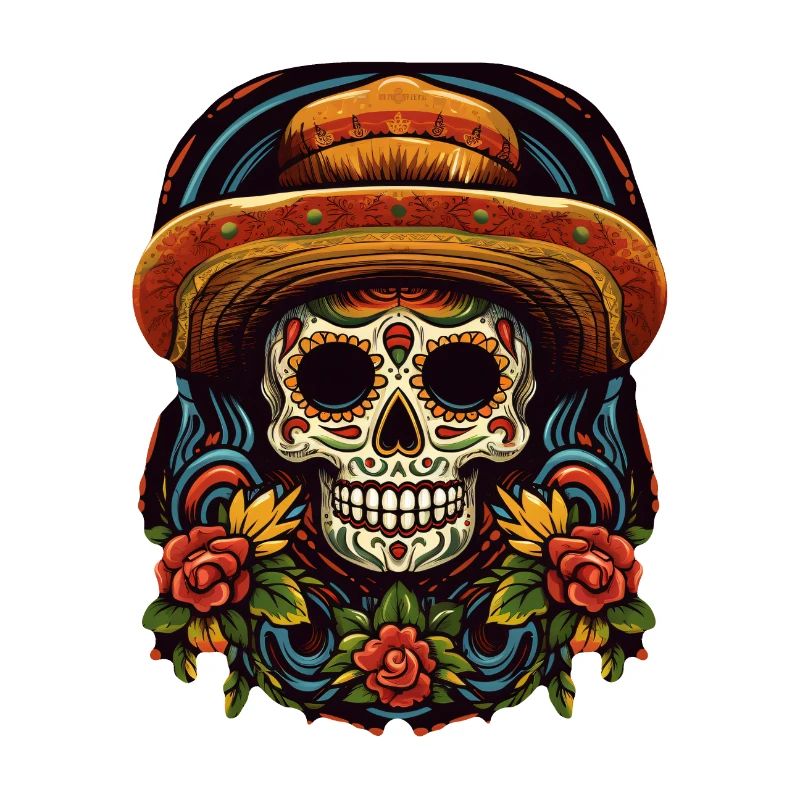 Crâne de Cinco de Mayo
