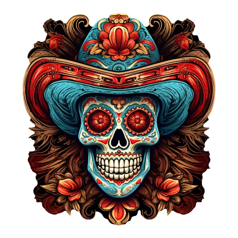 Crâne de Cinco de Mayo