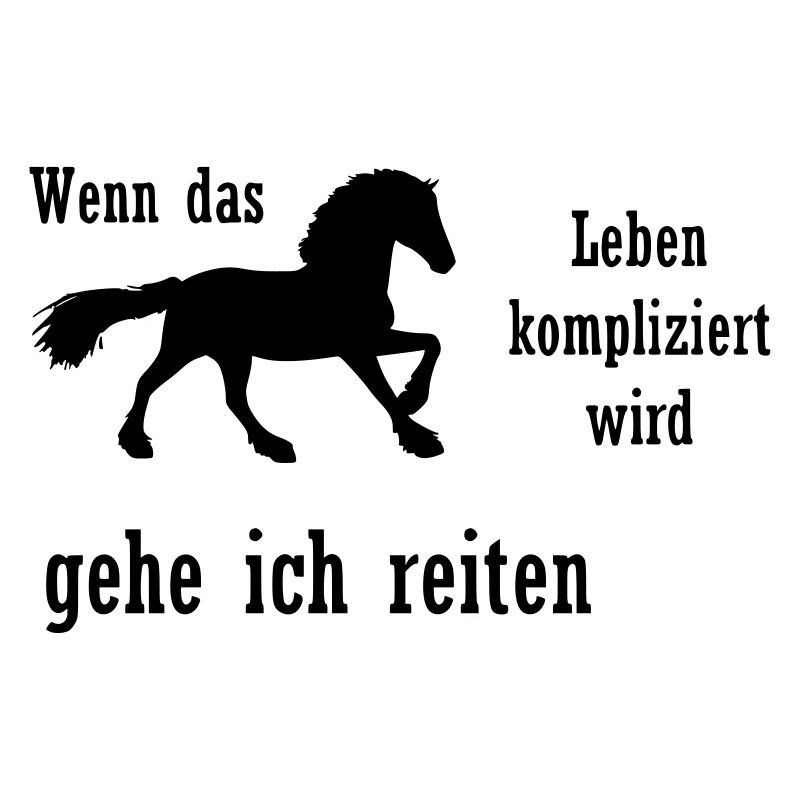 Pferde Spruch