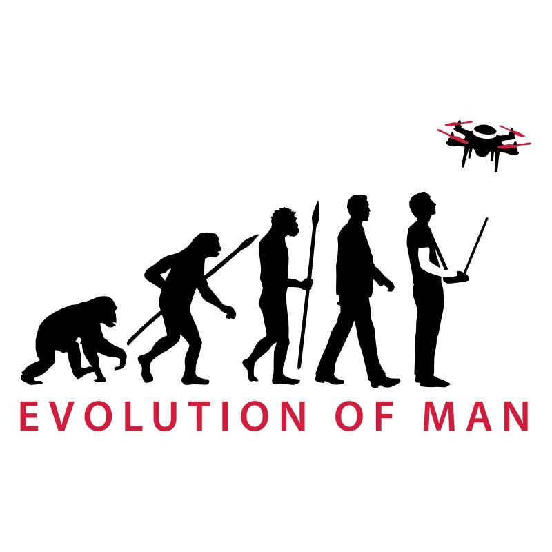 Evolution Modellflieger Drohne 4 Propeller