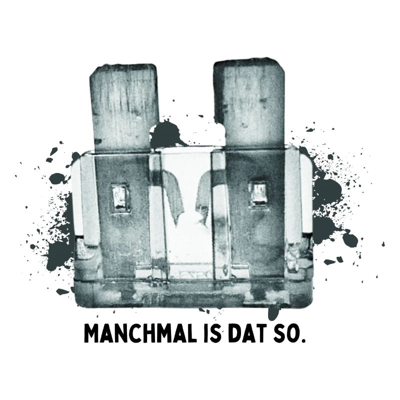 Sicherung durch - manchmal is dat so.