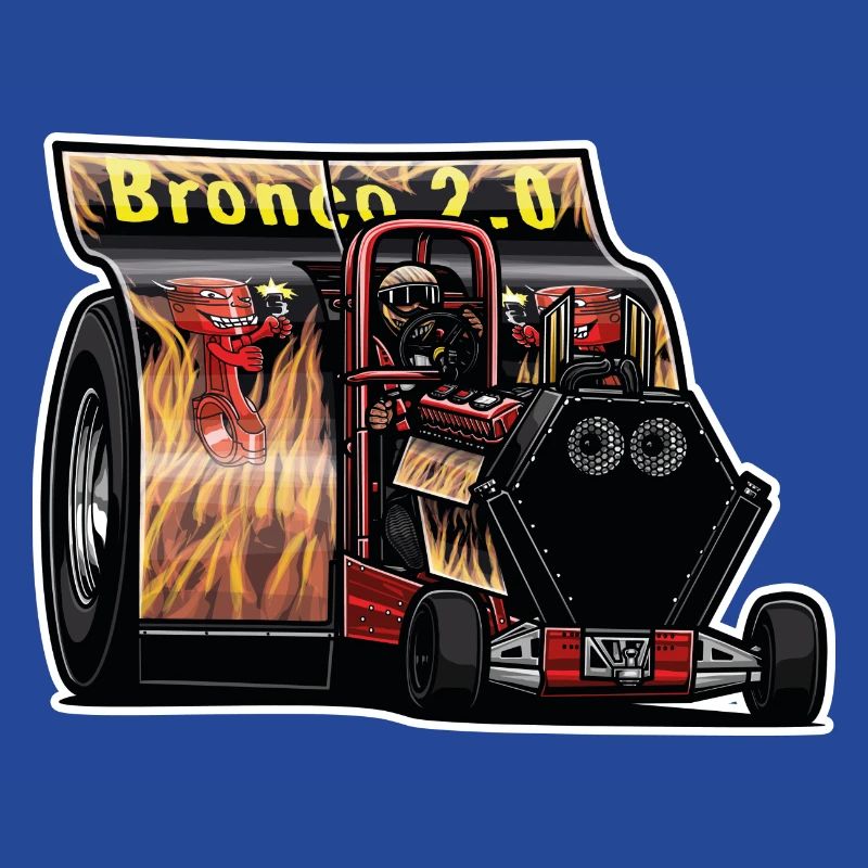 Tractor Pulling // Illustration