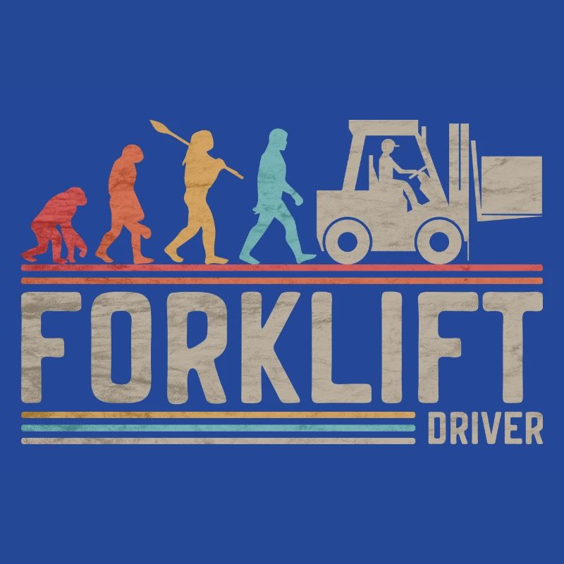 Gabelstaplerfahrer Evolution Gabelstapler