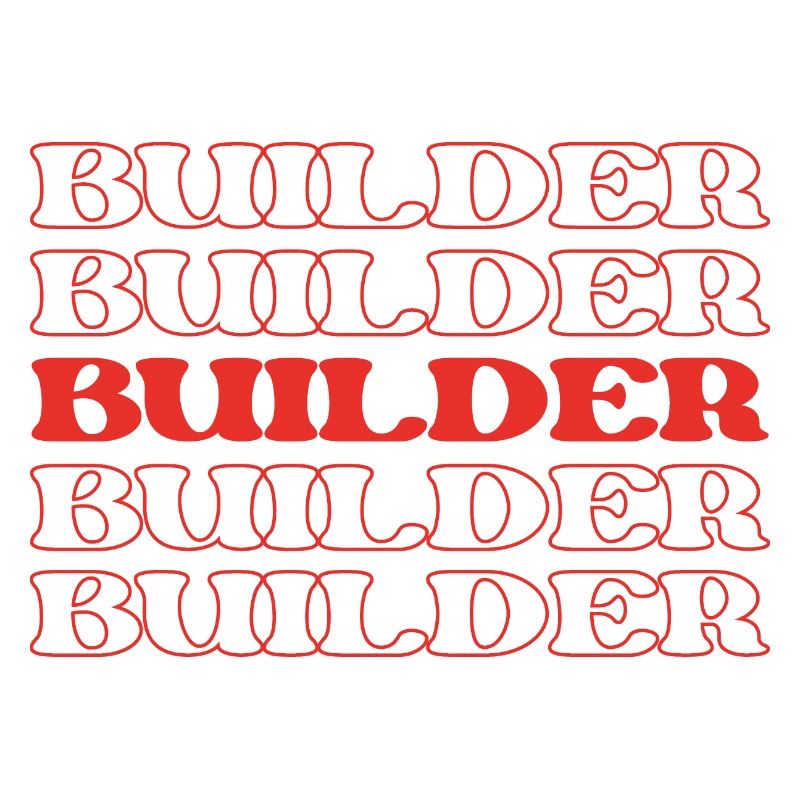 Builder Constructor Maker Carpenter Mason