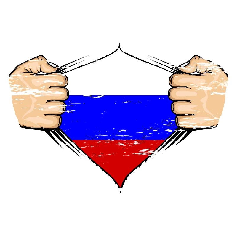 Conception du drapeau de la Russie utilisée