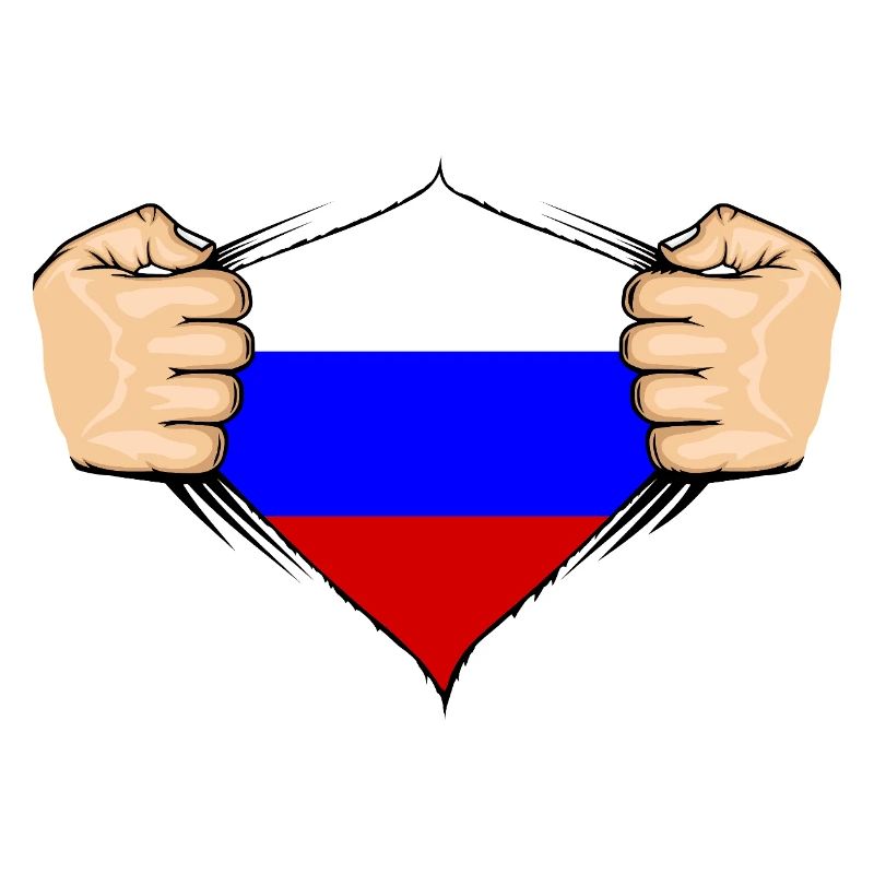 Conception du drapeau de la Russie
