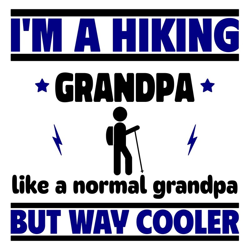 Je suis un papi randonneur comme un papi normal, juste c