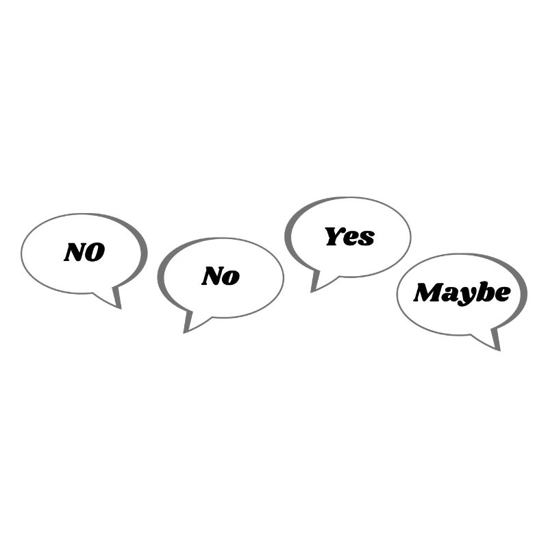 No No Yes Maybe Statement Text Reply