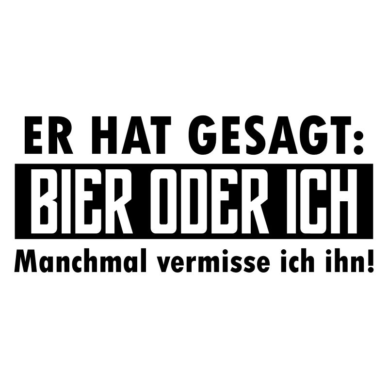 bier oder ich