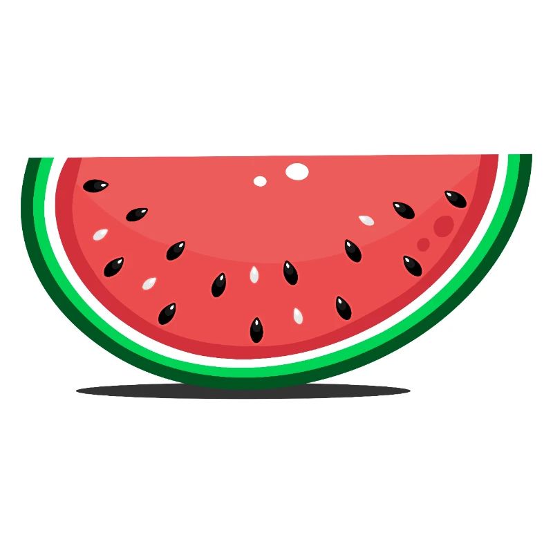 Tranche de design de pastèque