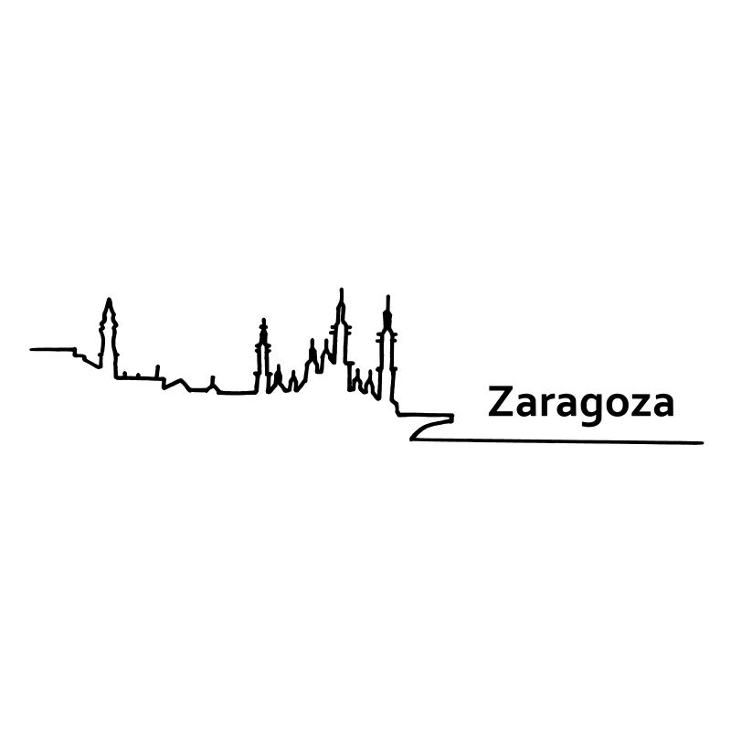 Saragossa skyline