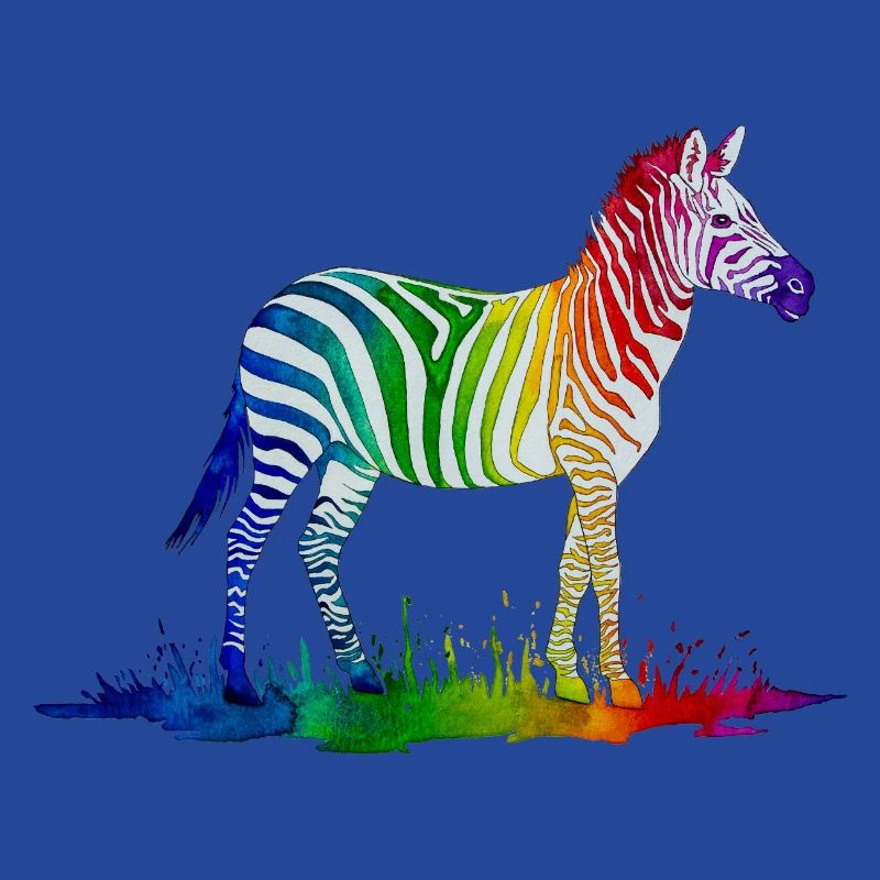 Regenbogen Zebra
