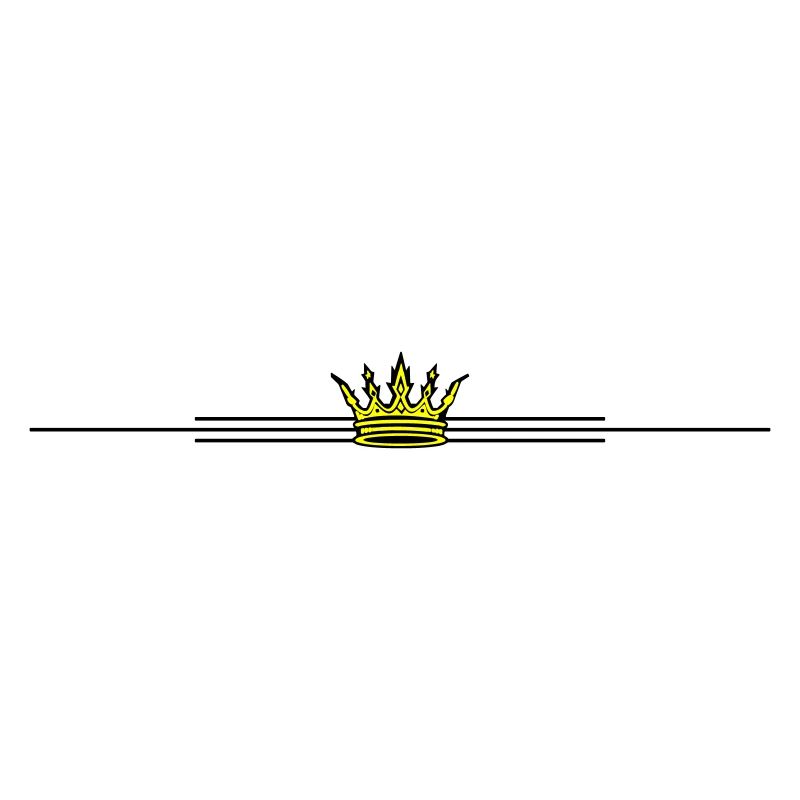Conception du symbole de la couronne