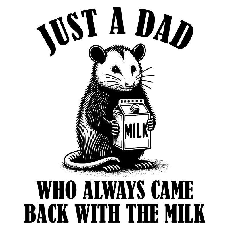 Opossum Humor Dad Same Parent Daddy