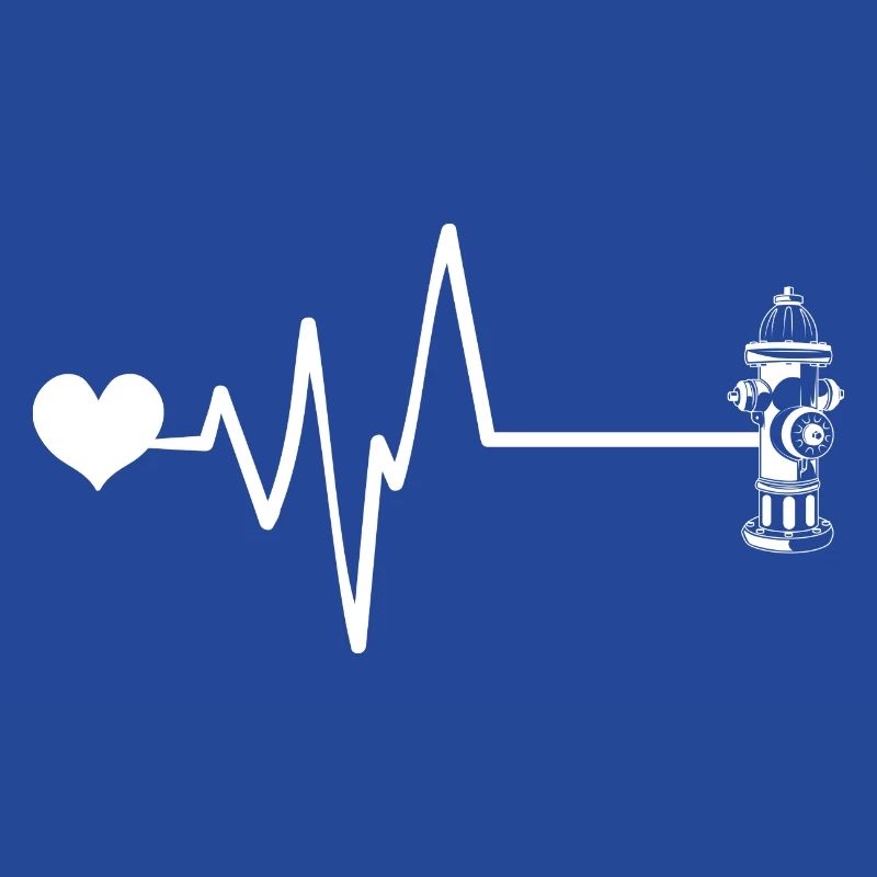 Fire Hydrant Pulse Heartbeat Fire Brigade