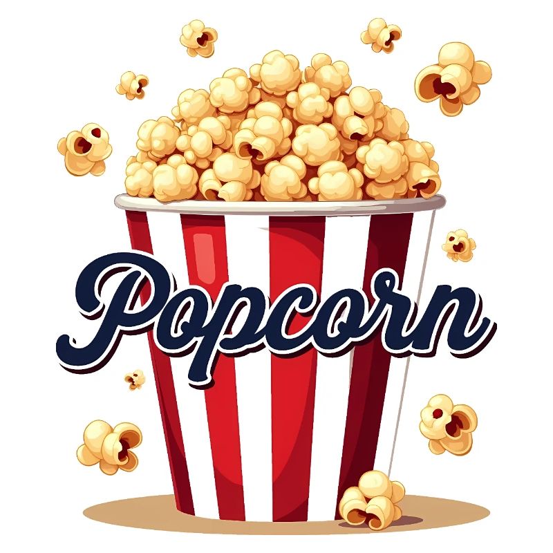 Fasching Kostüm - Popcorn Design