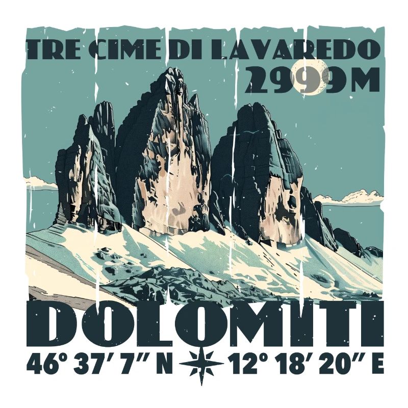 Dolomites de Te Cime Lavaredo Dolomites des Trois Pics Dolomites