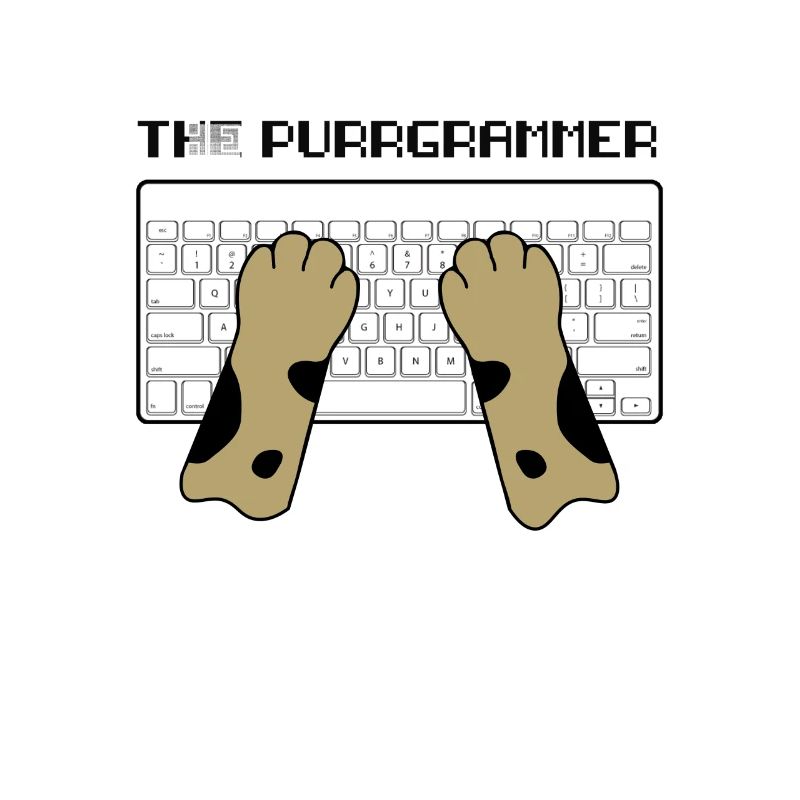 Siamese cat kitten programmer nerd gift