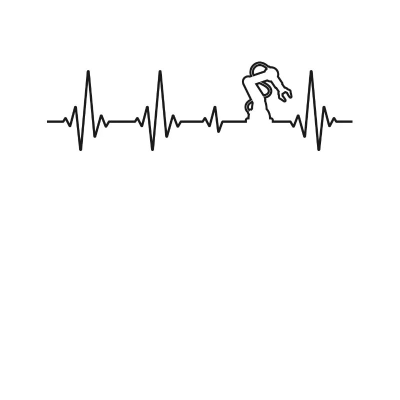 Robot Robotics Engineer Heartbeat
