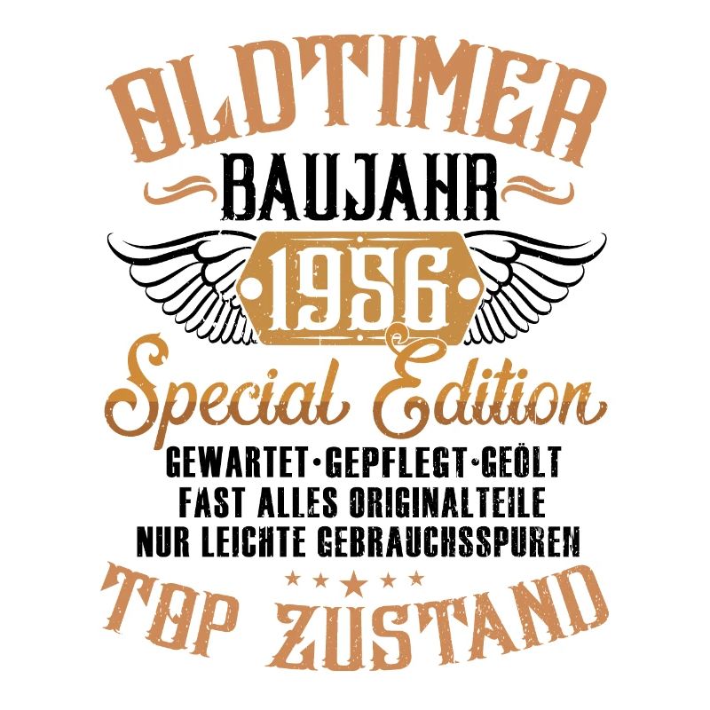 Geburtstag - Oldtimer 1956