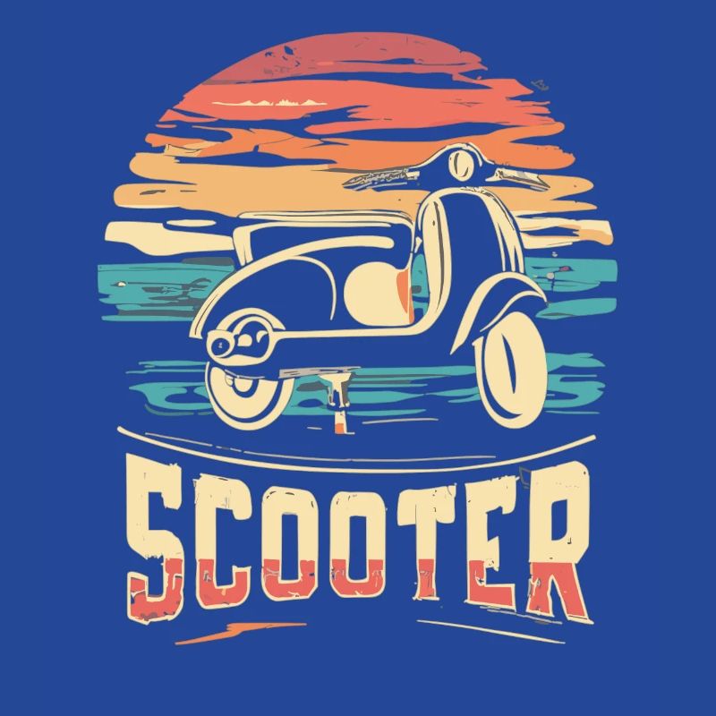 Scooter Motorroller Mofa Moped Roller